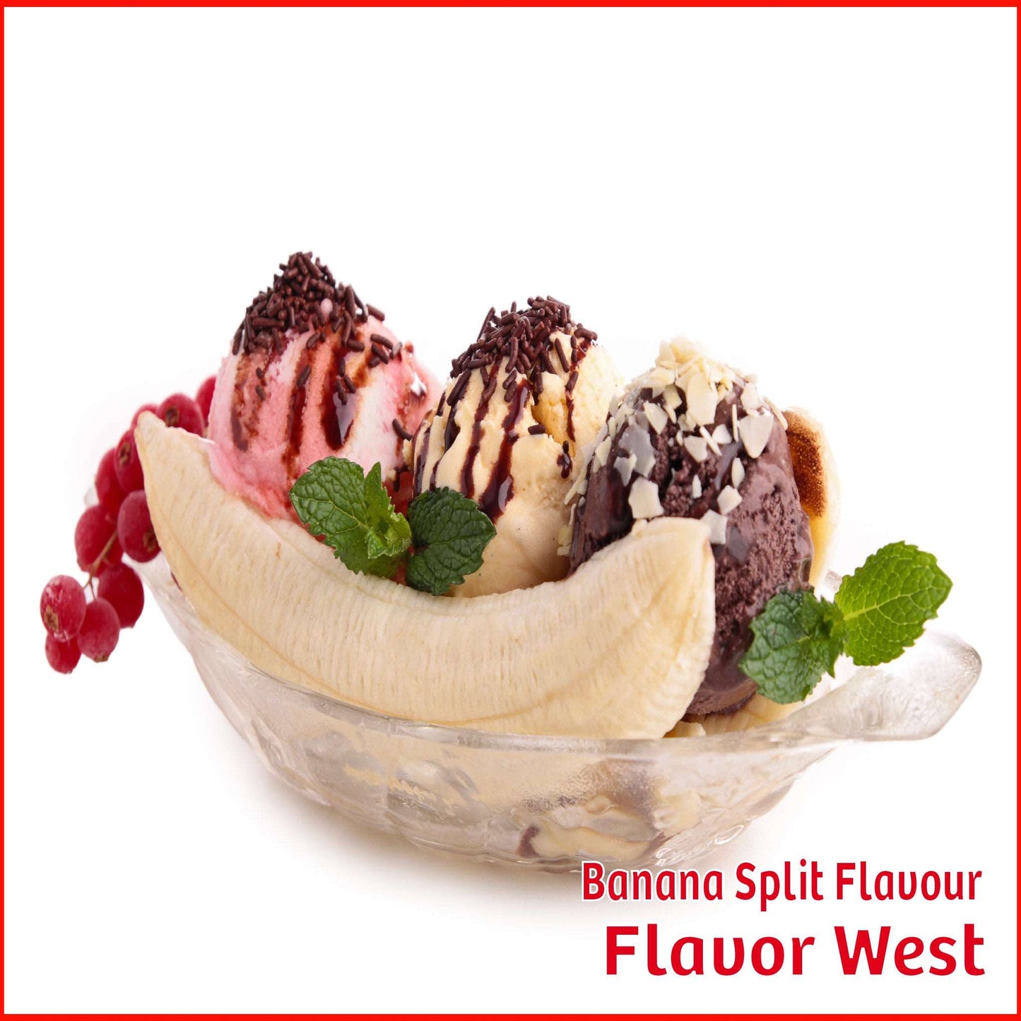 Banana Split Flavour - Flavor West - Flavour Fog - Canada's flavour depot.