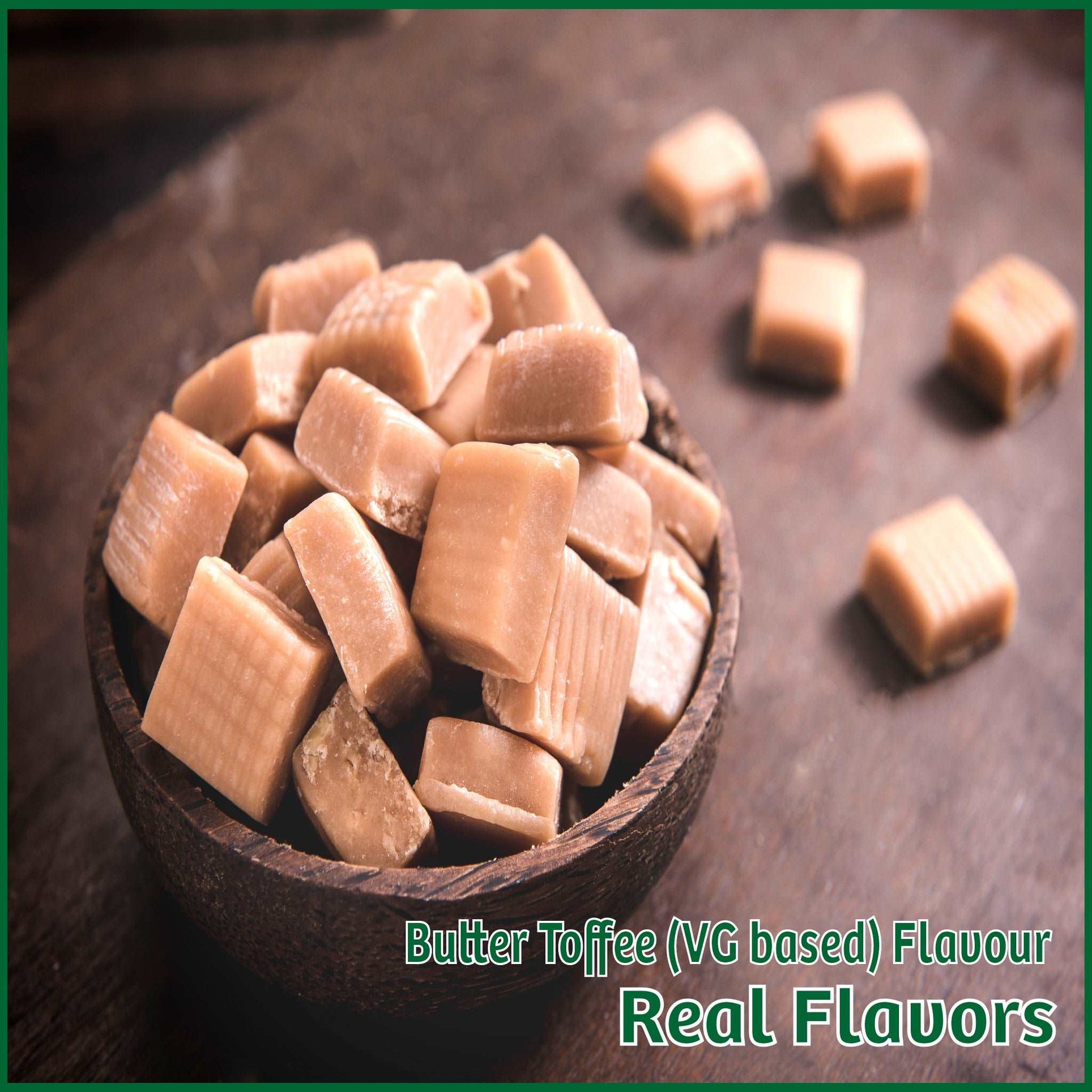 Butter Toffee VG Flavour- Real Flavors - Flavour Fog - Canada's flavour depot.