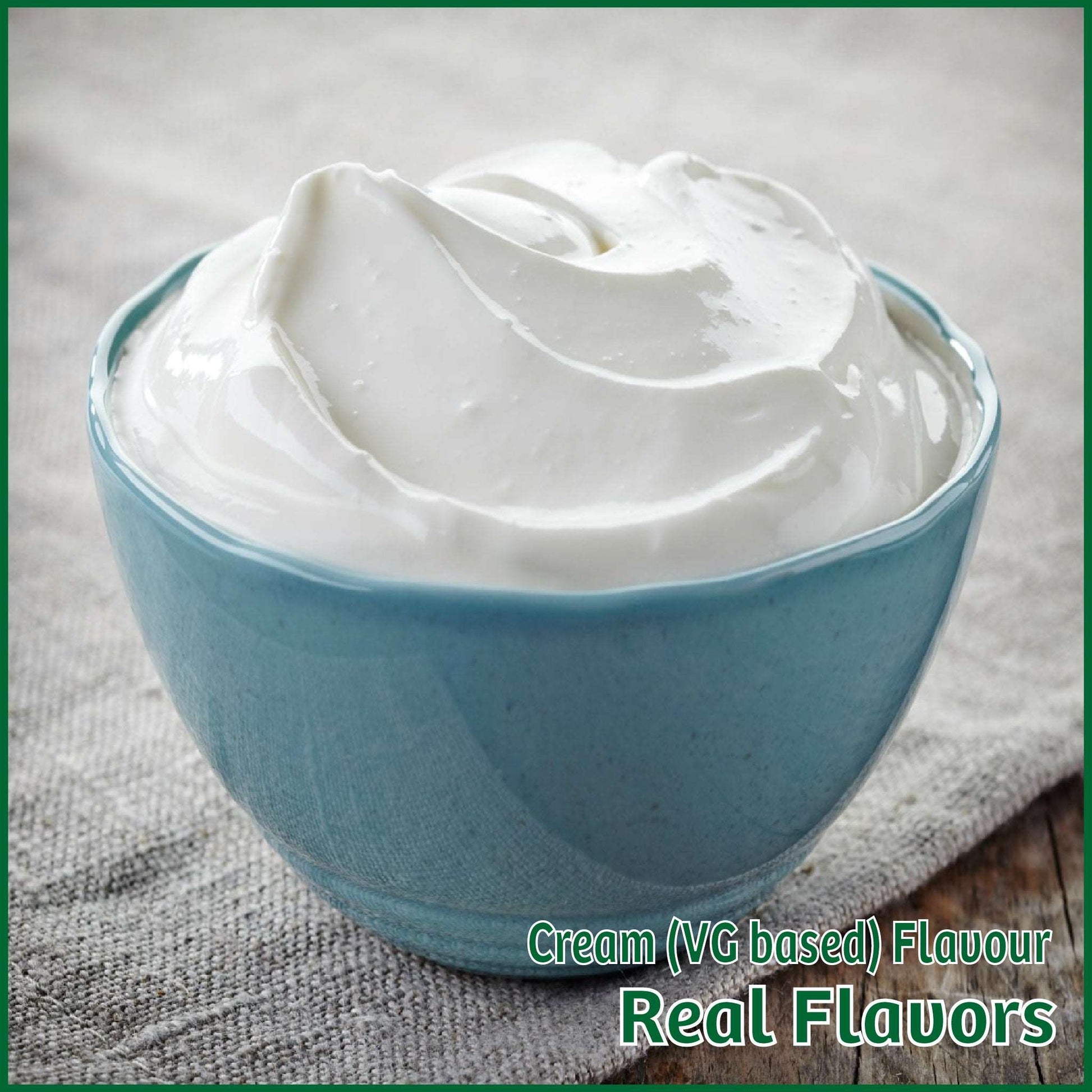 Cream VG Flavour- Real Flavors - Flavour Fog - Canada's flavour depot.