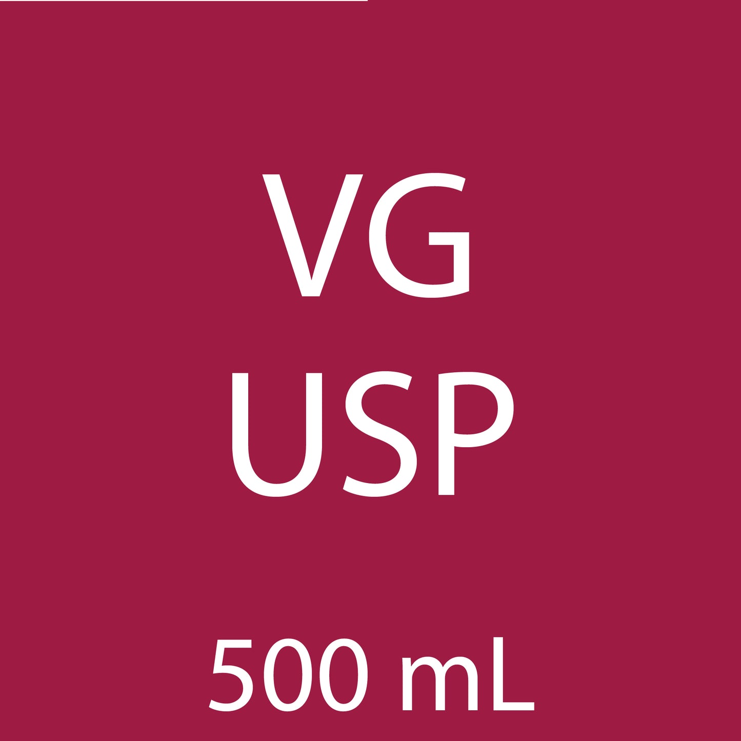 Vegetable Glycerin USP 500 mL - Flavour Fog - Canada's flavour depot.
