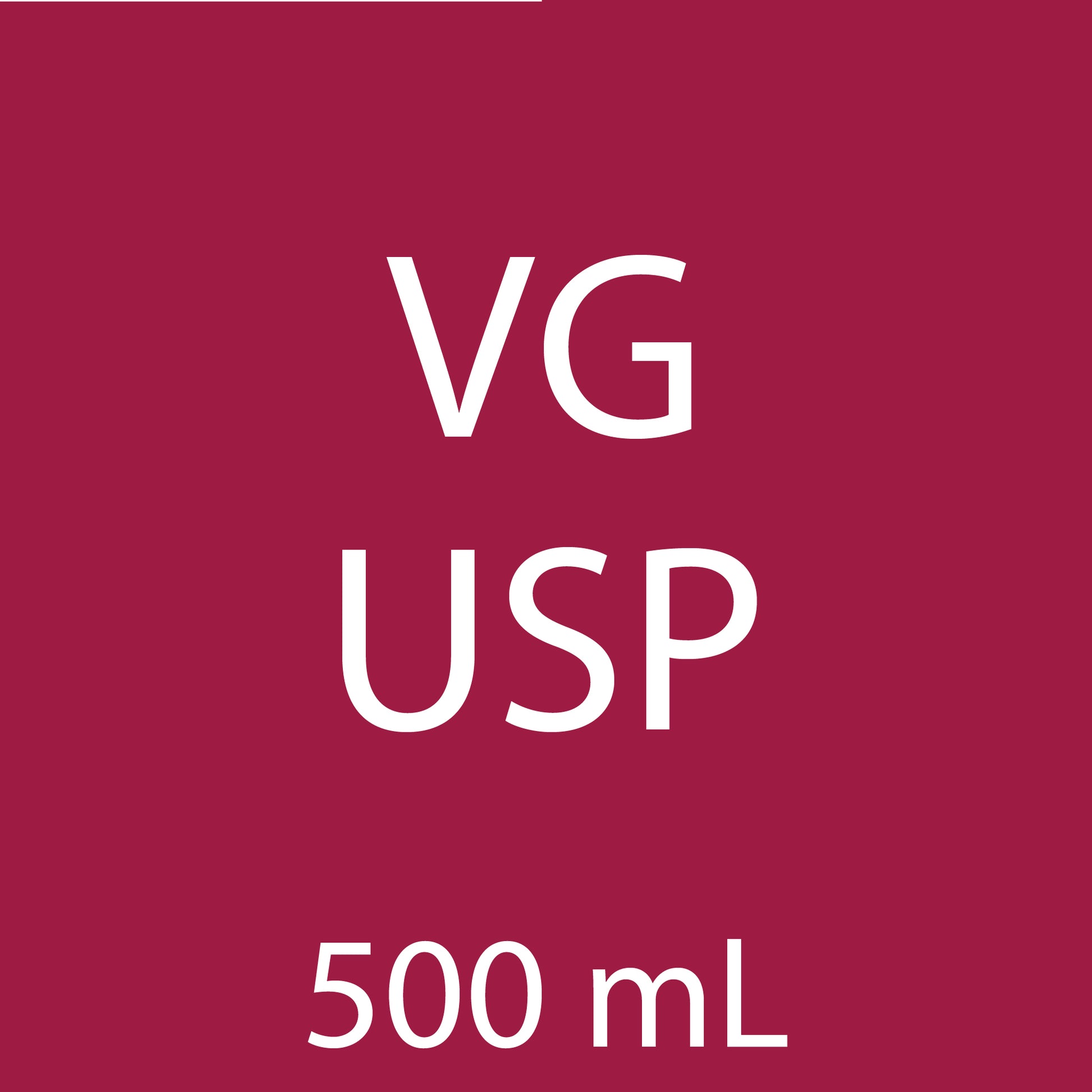 Vegetable Glycerin USP 500 mL - Flavour Fog - Canada's flavour depot.