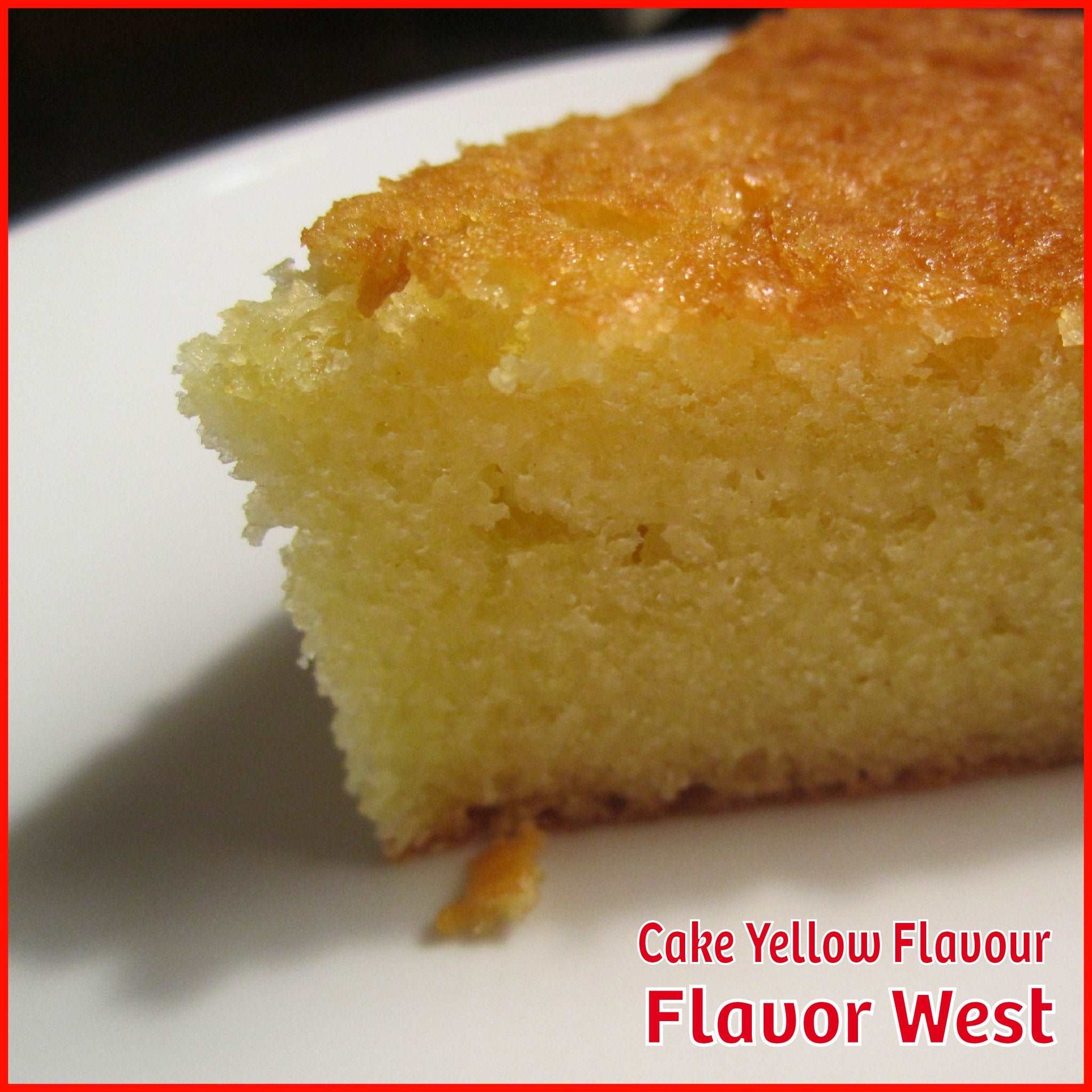 Cake Yellow Flavour - Flavor West - Flavour Fog - Canada's flavour depot.