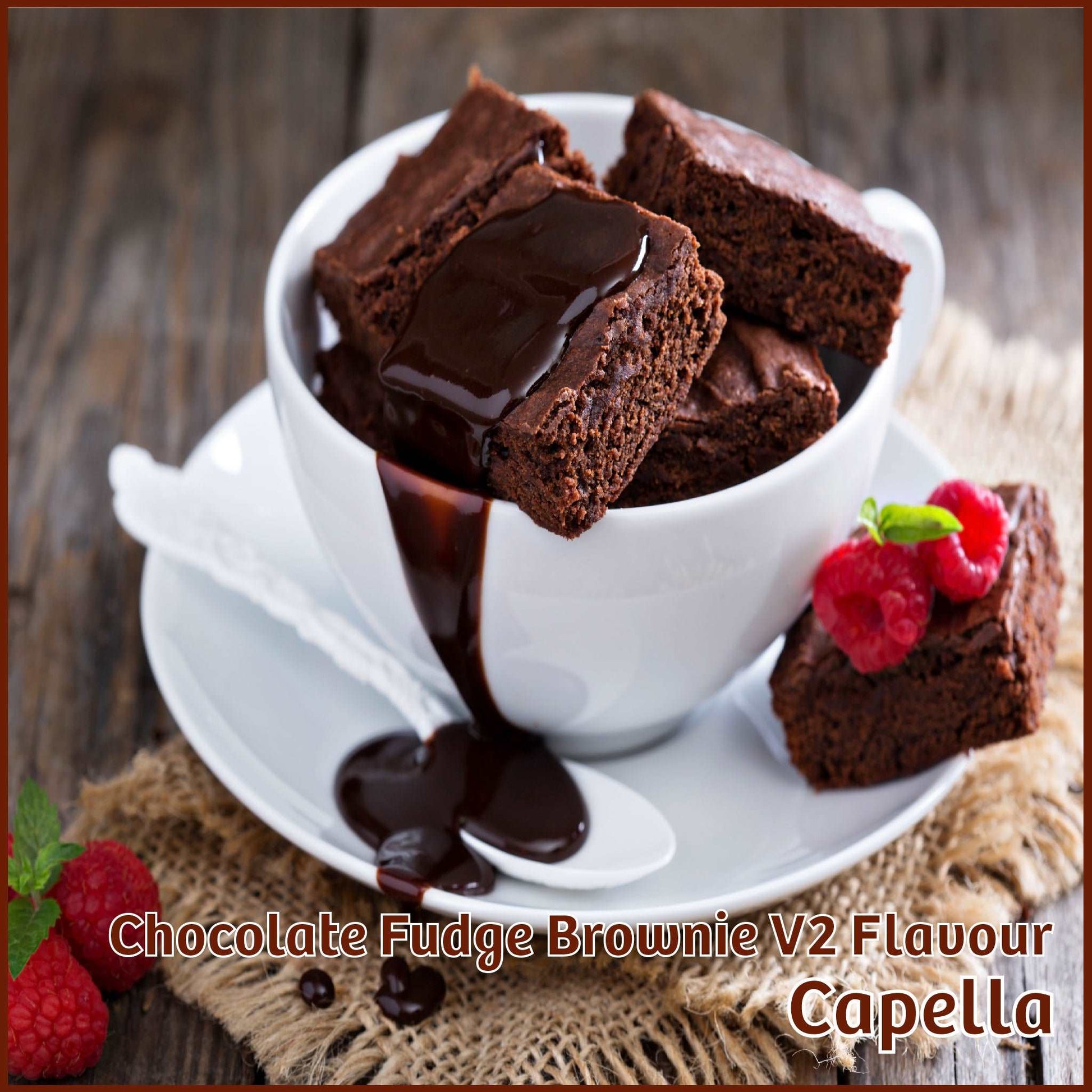 Chocolate Fudge Brownie V3 - Capella - Flavour Fog - Canada's flavour depot.