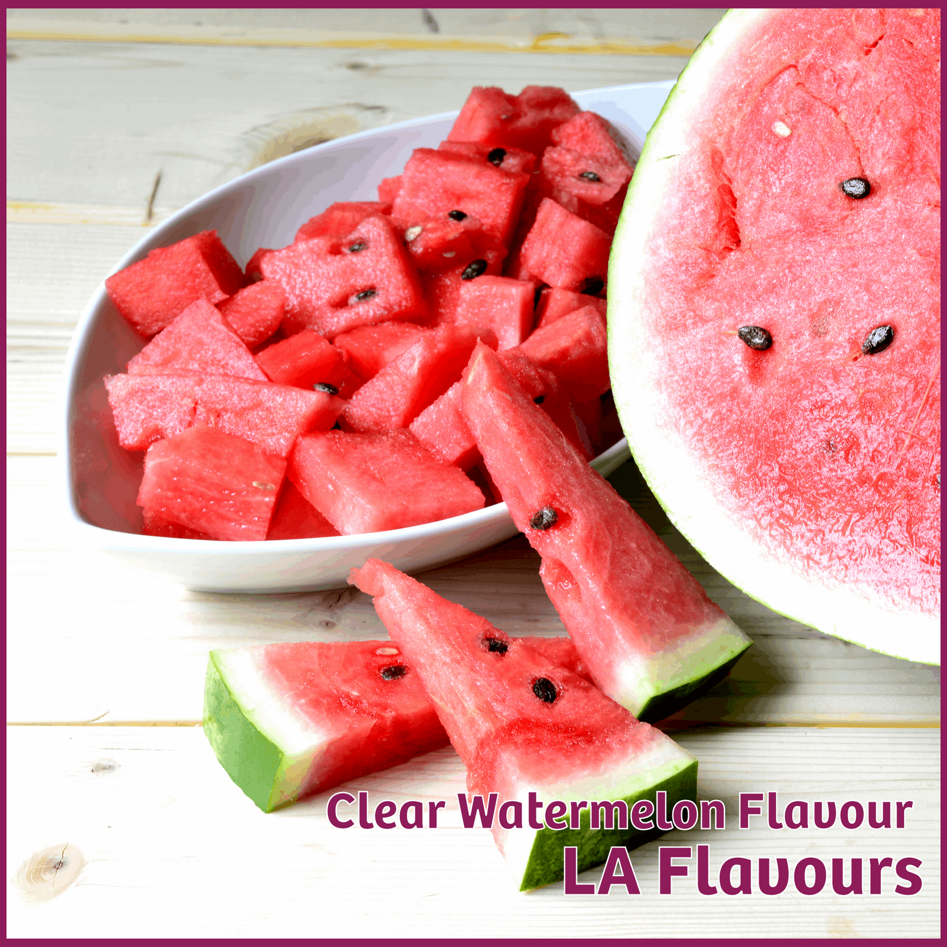 Clear Watermelon Flavour - LA Flavours - Flavour Fog - Canada's flavour depot.