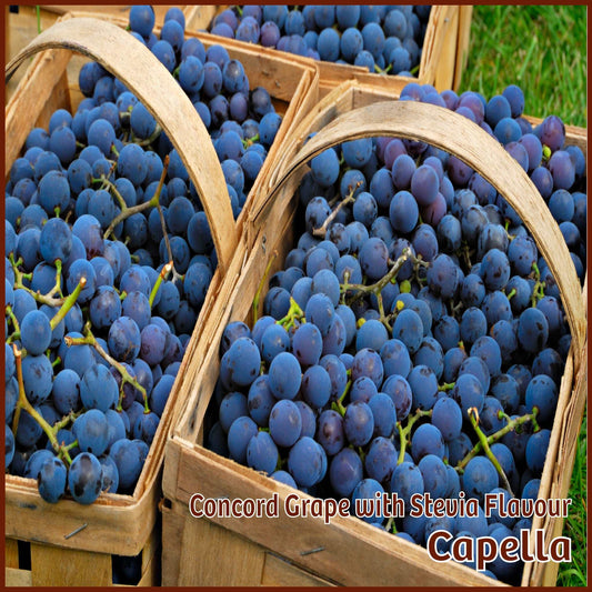 Concord Grape with Stevia Flavour - Capella - Flavour Fog - Canada's flavour depot.