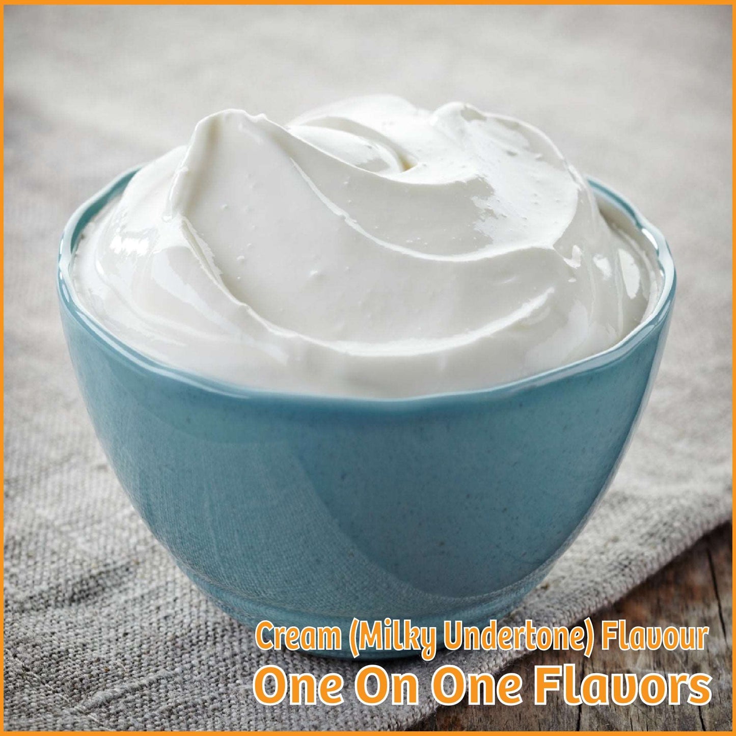 Cream (Milky Undertone) Flavour- One On One Flavors - Flavour Fog - Canada's flavour depot.
