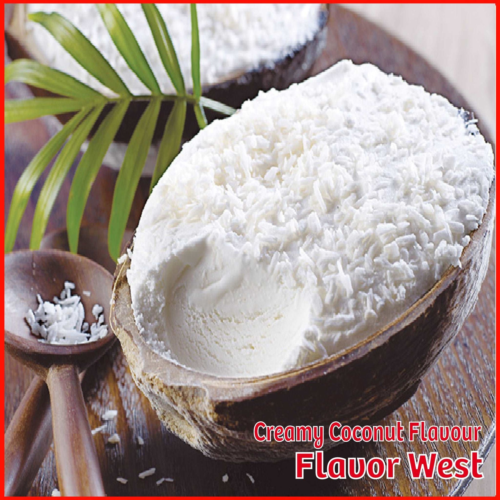 Creamy Coconut Flavour - Flavor West - Flavour Fog - Canada's flavour depot.