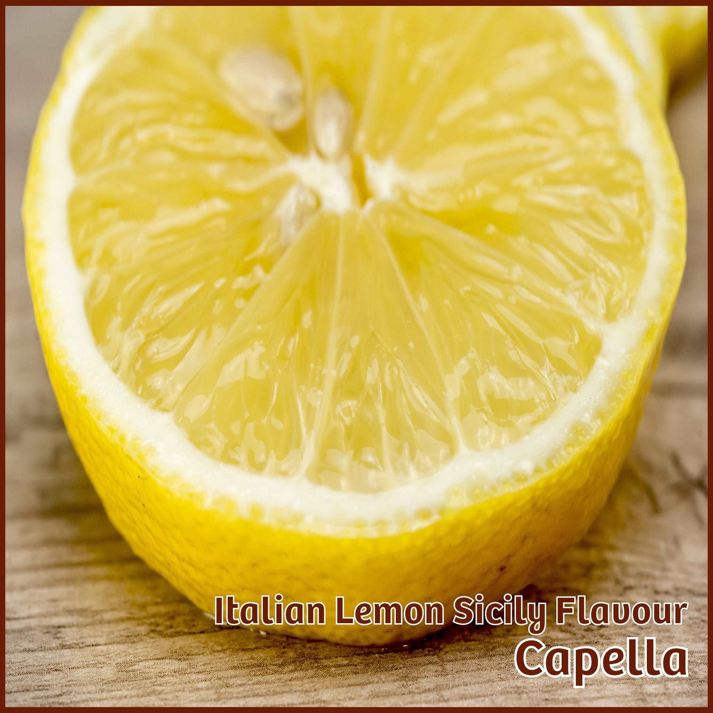 Italian Lemon Sicily Flavour - Capella - Flavour Fog - Canada's flavour depot.