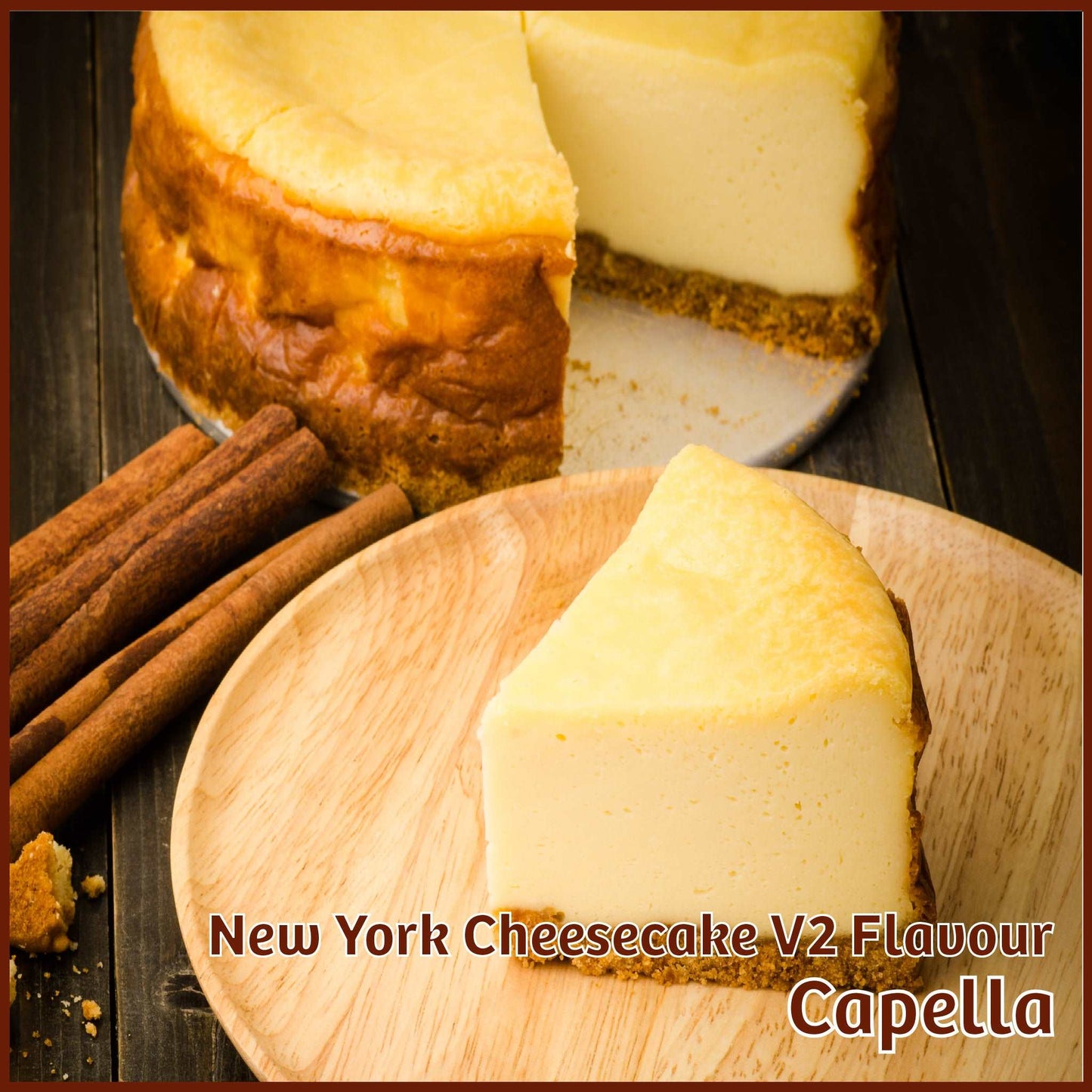 New York Cheesecake V2 Flavour - Capella - Flavour Fog - Canada's flavour depot.