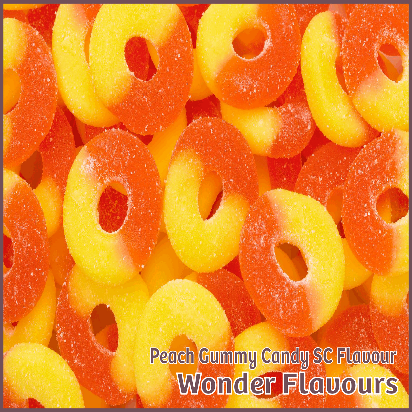 Peach Gummy Candy SC Flavour - Wonder Flavours - Flavour Fog - Canada's flavour depot.