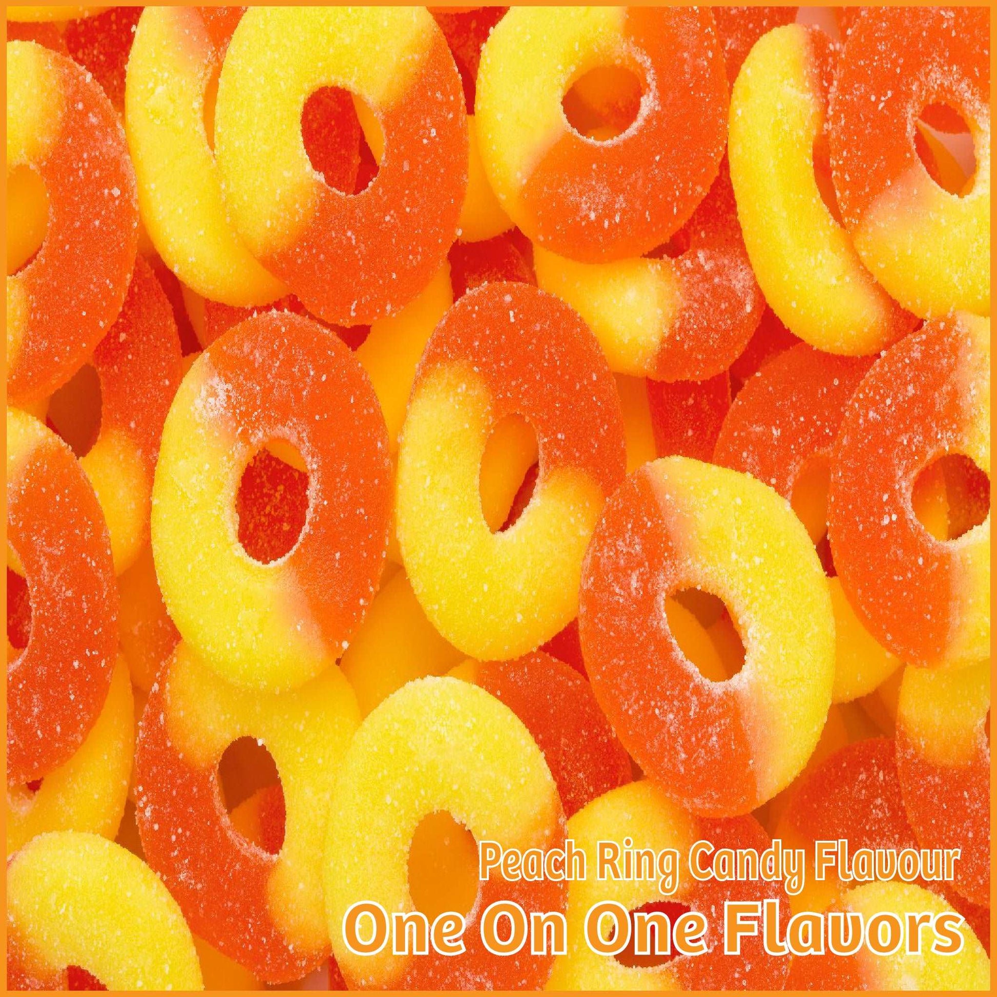 Peach Ring Candy Flavour- One On One Flavors - Flavour Fog - Canada's flavour depot.