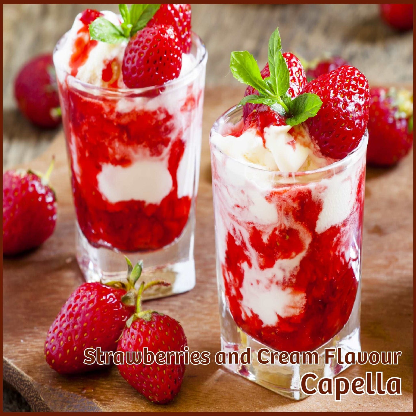 Strawberries & Cream Flavour - Capella - Flavour Fog - Canada's flavour depot.