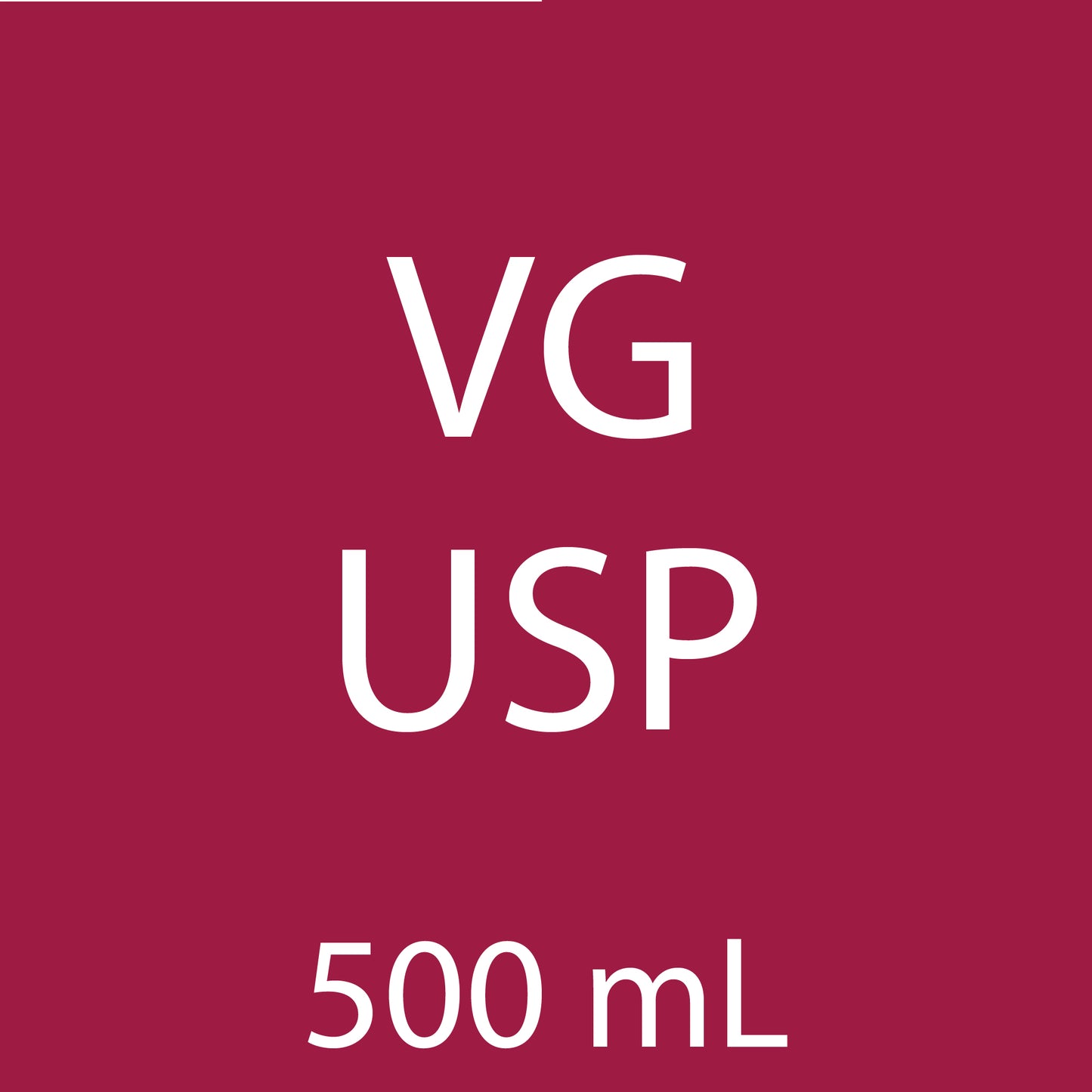 Vegetable Glycerin USP 500 mL - Flavour Fog - Canada's flavour depot.