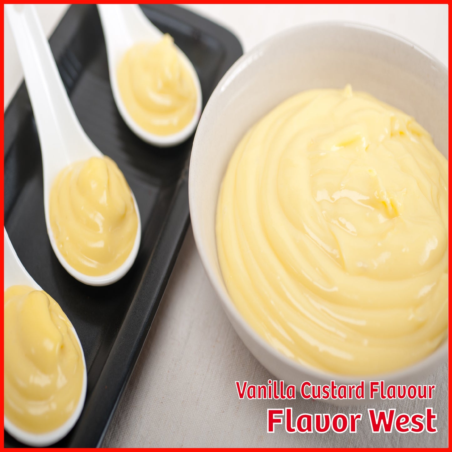 Vanilla Custard Flavour - Flavor West - Flavour Fog - Canada's flavour depot.