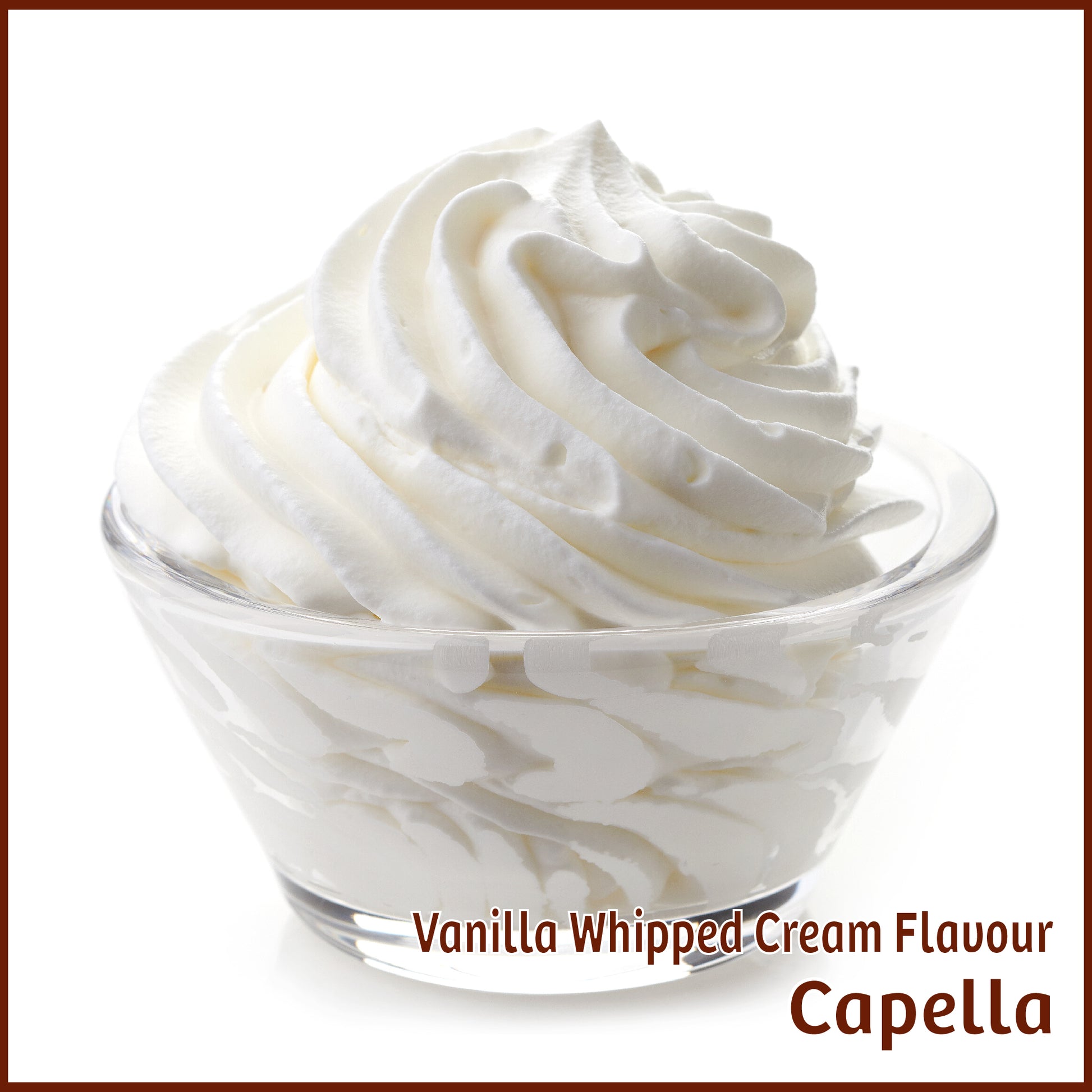 Vanilla Whipped Cream Flavour - Capella - Flavour Fog - Canada's flavour depot.