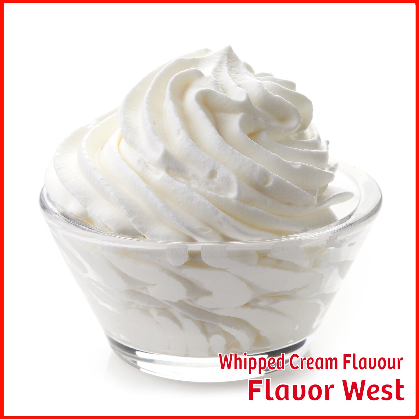 Whipped Cream Flavour - Flavor West - Flavour Fog - Canada's flavour depot.