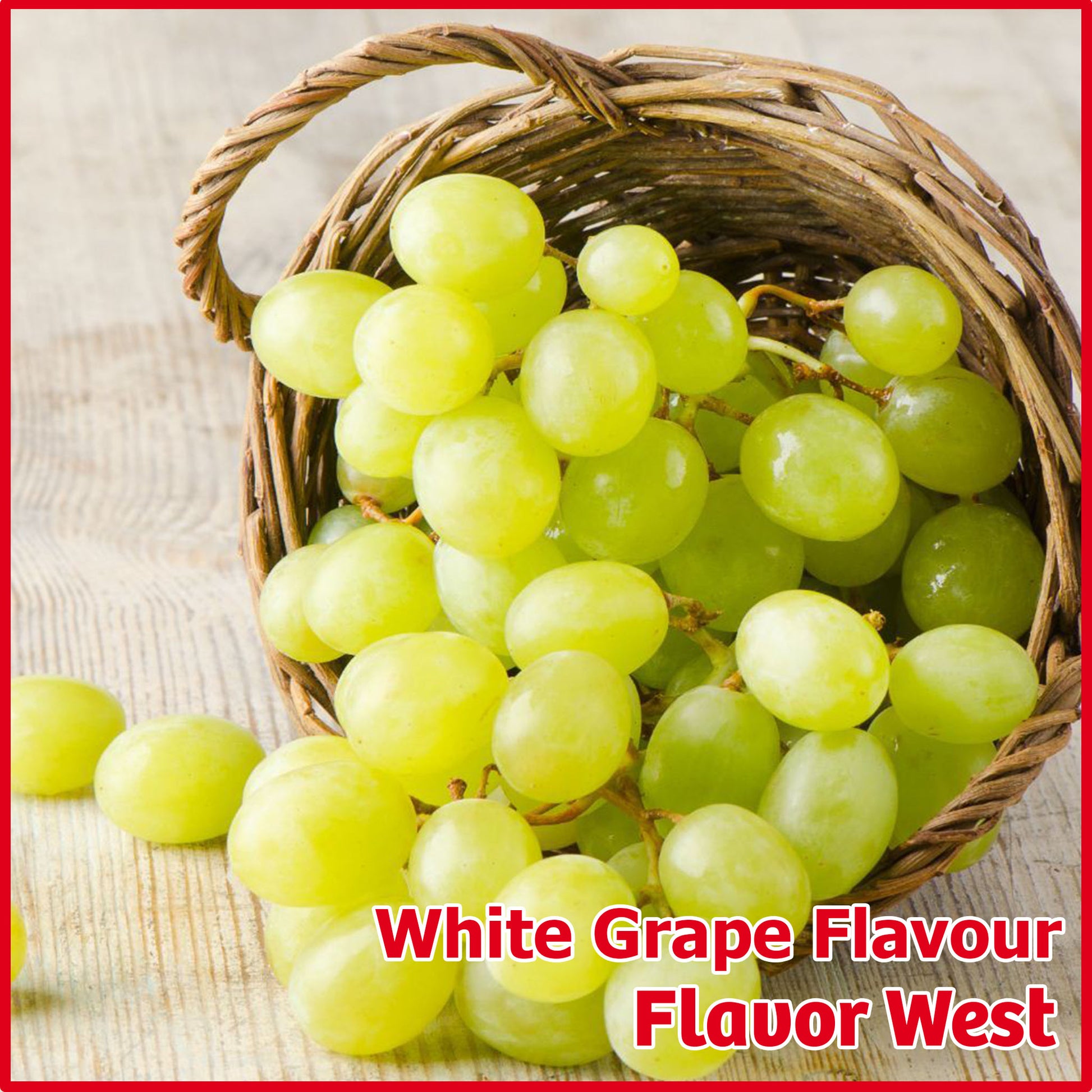 White Grape Flavour - Flavor West - Flavour Fog - Canada's flavour depot.