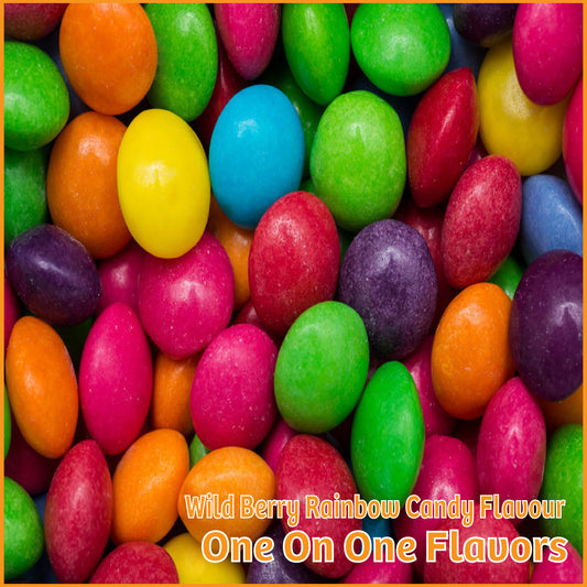 Wild Berry Rainbow Candy Flavour- One On One Flavors - Flavour Fog - Canada's flavour depot.